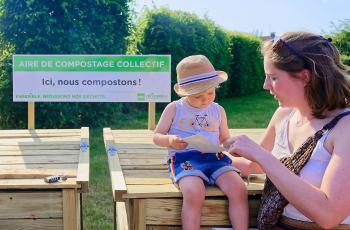 galerie-Inauguration du premier composteur collectif de la ville