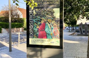 galerie-Vernissage et visite de l'exposition Histoires de peinture