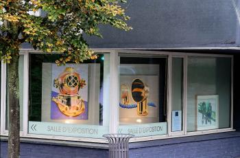 galerie-Expo vitrine Nuance marine