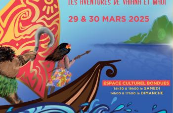 Les aventures de Vaiana et Maui Du 29 au 30 mars 2025